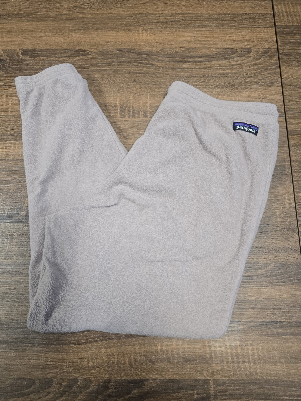 Patagonia Women's Synchilla Fleece Pants Large Light Pink Blush